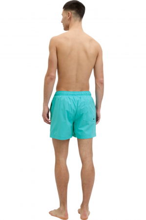 Short JACK &JONES Maui Swim Solid AKM SN - 12272776-Scuba Blue [1]