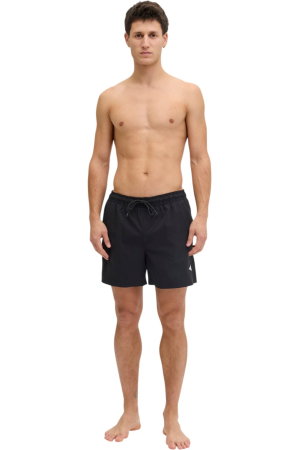 Short JACK &JONES Maui Tropic Solid SN - 12291385-Black [5]