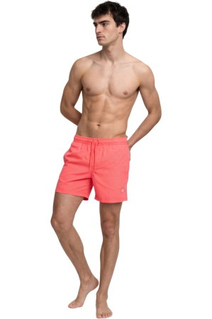 Short JACK &JONES Maui Tropic Solid SN - 12291385-Hot Coral [5]
