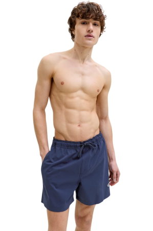 Short JACK &JONES Maui Tropic Solid SN - 12291385-Navy Blazer [5]