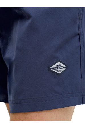 Short JACK &JONES Maui Tropic Solid SN - 12291385-Navy Blazer [3]