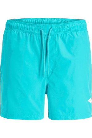 Short JACK &JONES Maui Tropic Solid SN - 12291385-Scuba Blue [2]