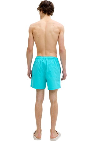 Short JACK &JONES Maui Tropic Solid SN - 12291385-Scuba Blue [1]