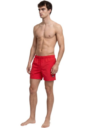 Short JACK &JONES Maui Tropic Solid SN - 12291385-True Red [4]