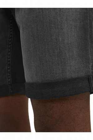 Short JACK &JONES Rick Fox - 12249085-Black Denim [2]