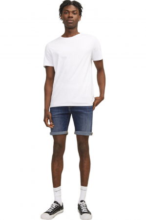 Short JACK &JONES Rick Fox - 12250489-Blue Denim [5]