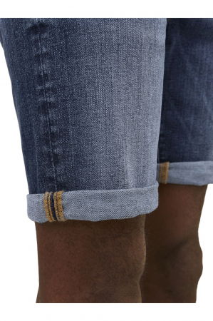 Short JACK &JONES Rick Fox - 12250489-Blue Denim [2]