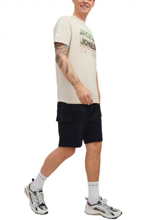 Short JACK &JONES Stair Cargo - 12186752-Black [4]