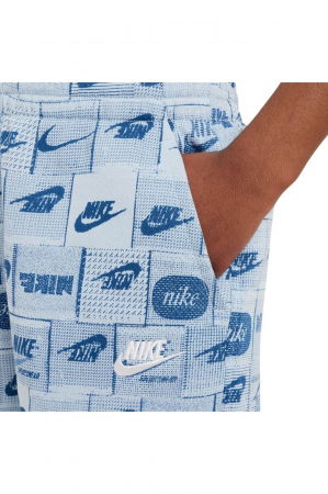 Short NIKE Club FT AOP - FN8743-440 [6]