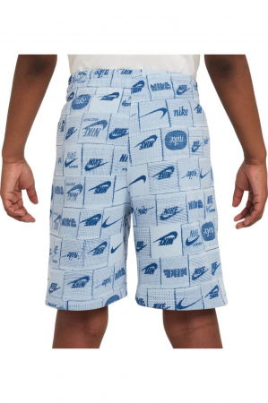 Short NIKE Club FT AOP - FN8743-440 [3]