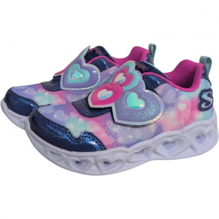 Skechers Heart Lights - Lovin Reflection - 302693N-NVHP [3]