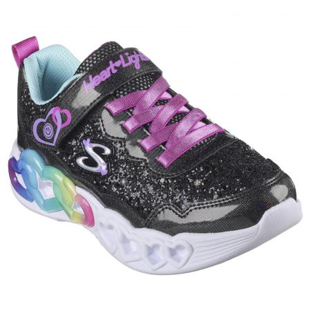 Skechers Infinite Hearts Lights - 303752L-BKTQ [3]