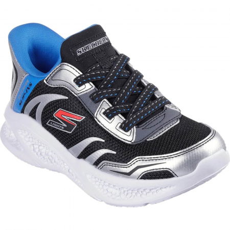 Skechers Meteor Lights Brisk Beams - 403848L-SLBK [2]