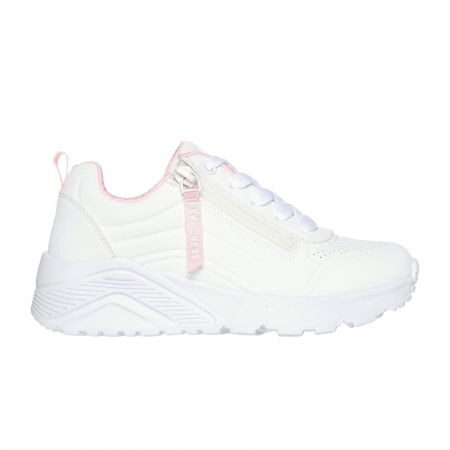 REDUCERI - Skechers Uno Lite - Easy Zip - 310387L-WHT