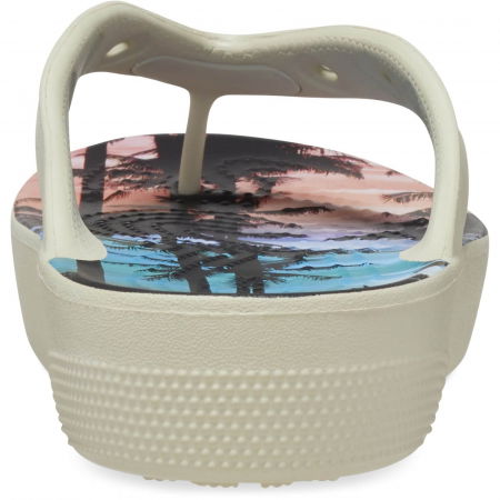 Slapi Crocs Classic Platform Retro Resort Flip - 208770-2Y3 [5]