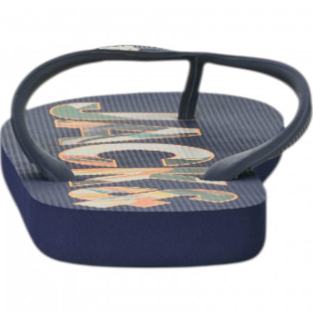 Slapi JACK &JONES Logo Palm Print - 12230642-Medieval Blue [5]