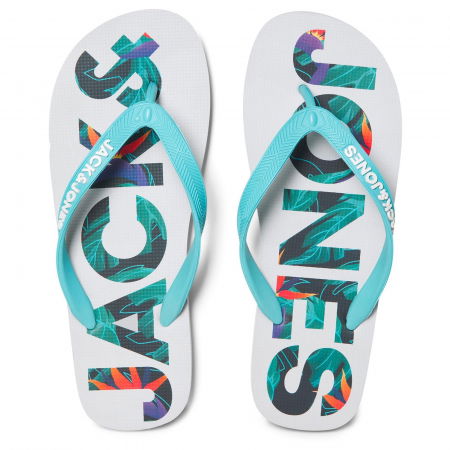 Slapi JACK &JONES Palm Print - 12230642-Capri [0]