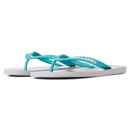 Slapi JACK &JONES Palm Print - 12230642-Capri [3]