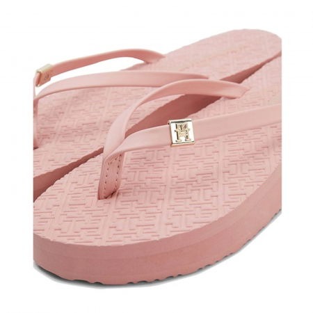 Slapi Tommy Hilfiger Monogram Flat Sandal - FW0FW06964-TQS [3]