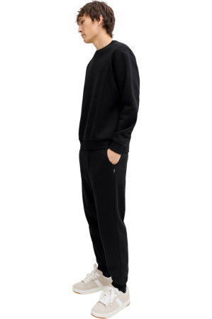 Trening JACK &JONES Bradley Sweat Crew Set MP - 12288670-Black [4]
