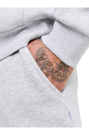 Trening JACK &JONES Bradley Sweat Hood Set MP - 12288671-Light Grey Melange [3]