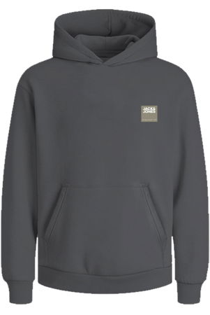 Trening JACK &JONES Drive Sweat Hood Set PLS - 12293268-Asphalt [1]