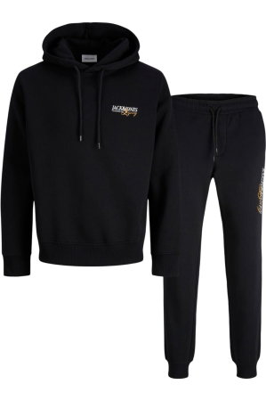 Trening JACK &JONES Jade Sweat Hood Set Pack - 12307249-Black [5]