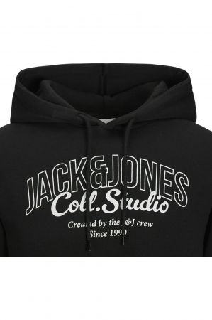 Trening JACK &JONES Makoto Sweat Hood Set Mp - 12287655-Black [4]