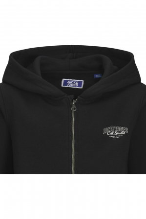 Trening JACK &JONES Makoto Zip Hood Set JNR - 12287813-Black [3]