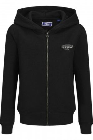 Trening JACK &JONES Makoto Zip Hood Set JNR - 12287813-Black [1]