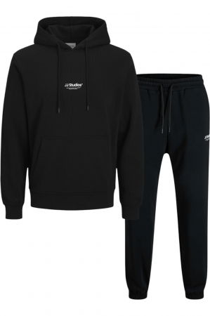 Trening JACK &JONES Soho Sweat Hood Set Mp - 12288673-Black [0]