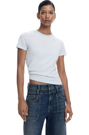 TRICOURI - Tricou Desigual 3D Logo Parana - 25SWTK15-5151