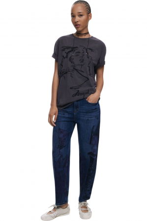 Tricou Desigual Budapest - 25WWTK47-6020 [4]