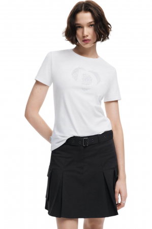 Tricou Desigual Daisy - 24WWTK01-1000 [0]