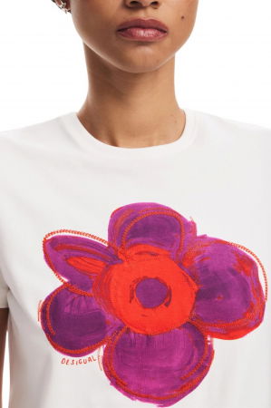 Tricou Desigual Droppi - 24WWTK66-1000 [3]