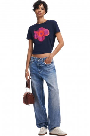 Tricou Desigual Droppi - 24WWTK66-5000 [5]