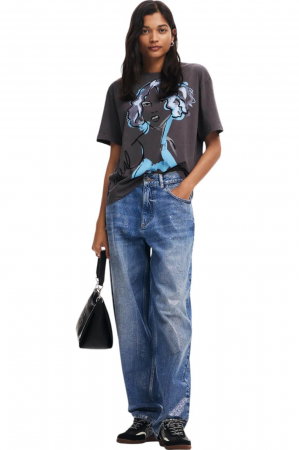 Tricou Desigual Faced - 24WWTK65-2002 [5]