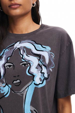 Tricou Desigual Faced - 24WWTK65-2002 [3]