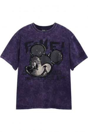 Tricou Desigual Fugaz Mickey Loose - 25WWTK60-2010 [4]