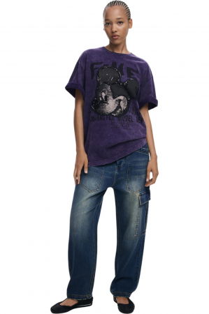 Tricou Desigual Fugaz Mickey Loose - 25WWTK60-2010 [6]