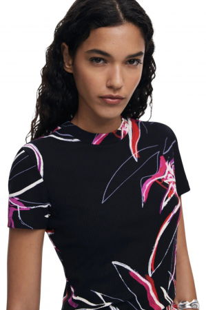 Tricou Desigual Lala - 25WWTK16-2000 [2]