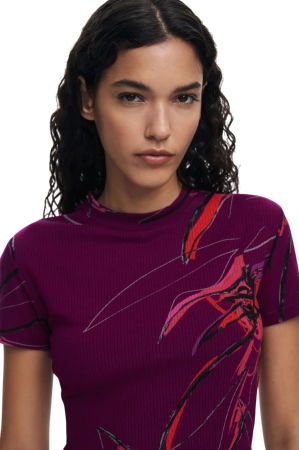 Tricou Desigual Lala Abstract - 25WWTK16-3161 [3]