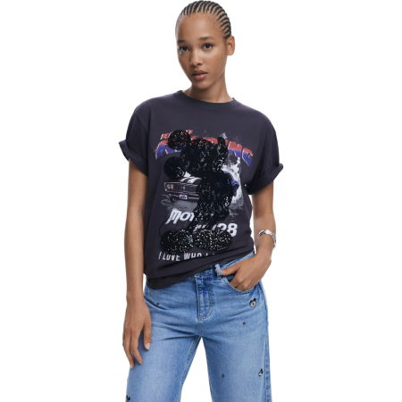 TRICOURI - Tricou Desigual Mickey Car - 25WWTK56-2006