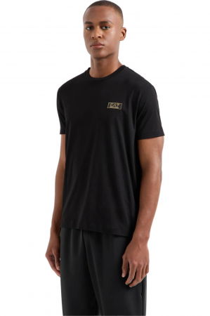 Tricou Emporio Armani EA7 Gold Label Small Logo - AF10170-7M000021-UC001 [0]