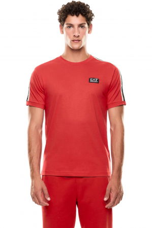 REDUCERI - Tricou Emporio Armani EA7 Logo Series M Tape SS - AF10375-7M000956-U5008