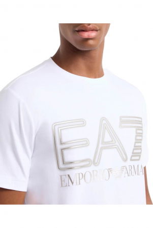 Tricou Emporio Armani EA7 Logo Series Stretch - PJMUZ-3DPT37-1100 [2]