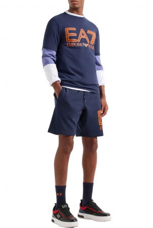 Tricou Emporio Armani EA7 Logo Series Stretch - PJMUZ-3DPT37-1554 [4]