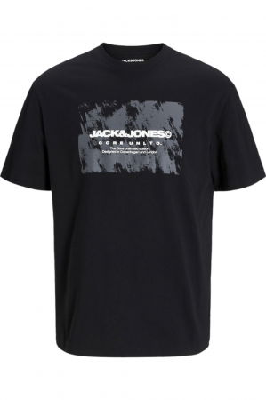 Tricou JACK &JONES Aero Front - 12264029-Black [0]