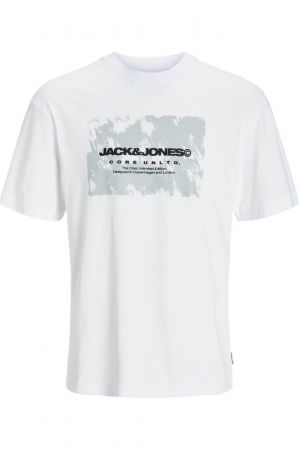 Tricou JACK &JONES Aero Front - 12264029-White [0]