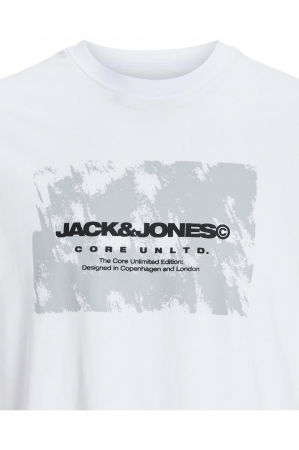 Tricou JACK &JONES Aero Front - 12264029-White [1]